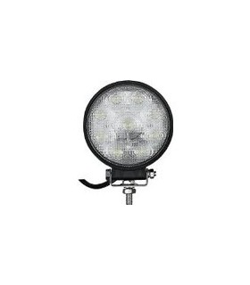 FARO REDONDO 9 LED 4.5" B/NEGRA