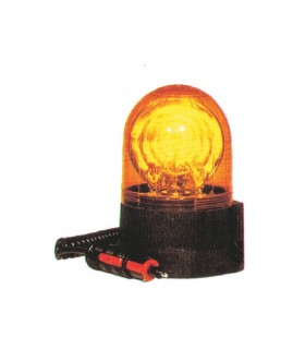 LUZ ROTATIVA ÁMBAR BASE MAGNÉTICA 12V H1ATRESSA